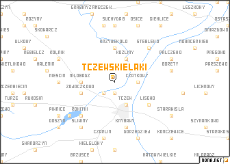 map of Tczewskie Łąki