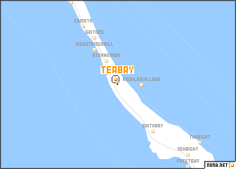 map of Tea Bay