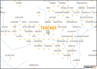 map of Teacher