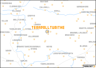 map of Teampall Tuaithe