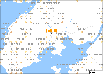 map of Teaño