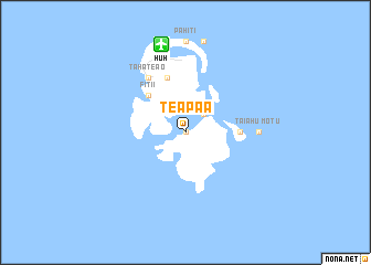 map of Teapaa
