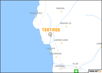 map of Teatinos