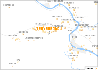 map of Teays Meadow
