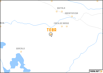 map of Teba