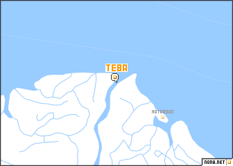 map of Teba