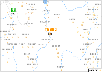 map of Tebbo