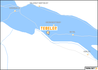 map of Tebeler