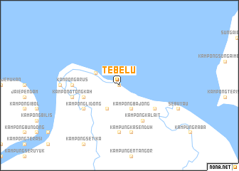 map of Tebelu
