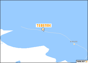 map of Tebenak