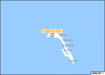 map of Tebikeriki