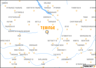 map of Tebinde