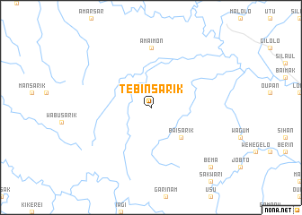 map of Tebinsarik