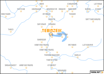 map of Tebinzeik