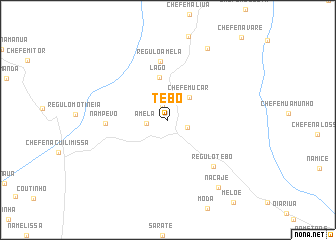 map of Tebo