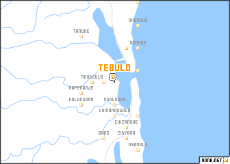 map of Tebulo