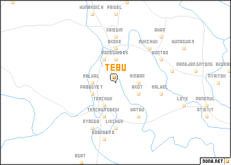 map of Tebu