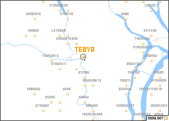 map of Tebya