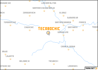 map of Tecabochic