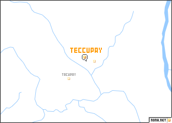 map of Tec-cupay