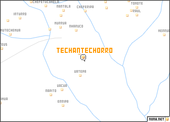 map of Techantechorro
