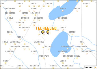 map of Techegu