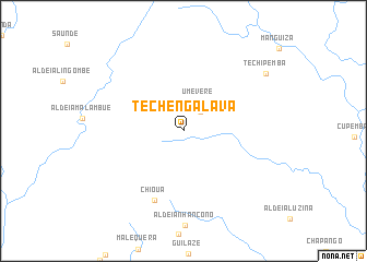 map of Techengalava