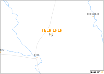 map of Techicaca