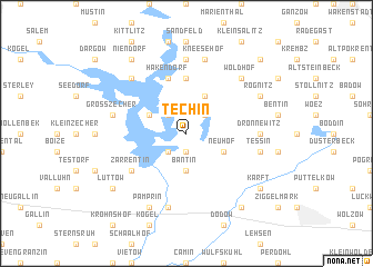 map of Techin