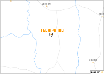 map of Techipando
