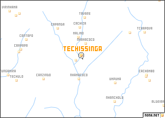 map of Techissinga