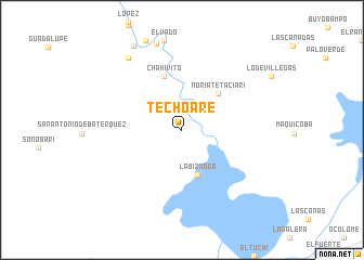 map of Techoare