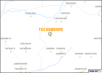 map of Techobampo