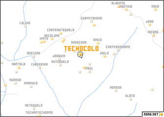 map of Techocolo