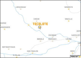 map of Tecolote