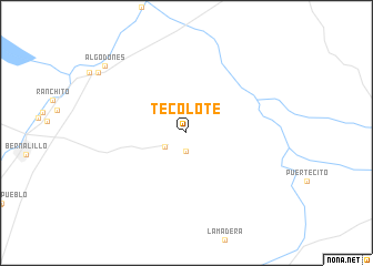 map of Tecolote