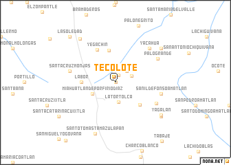 map of Tecolote