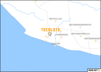 map of Tecolote