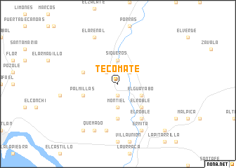 map of Tecomate
