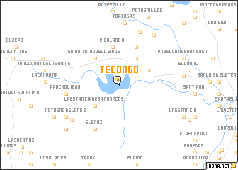 map of Tecongo