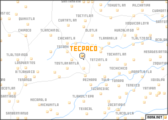 map of Tecpaco