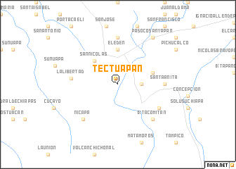 map of Tectuapan