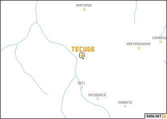 map of Tecúdè