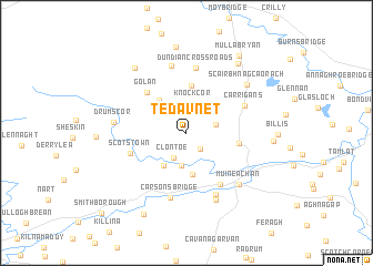 map of Tedavnet