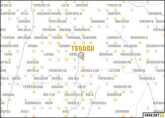 map of Teddou