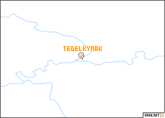 map of Tedel\