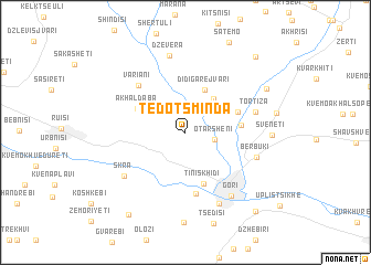 map of T\