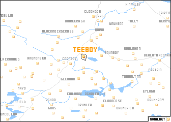 map of Teeboy