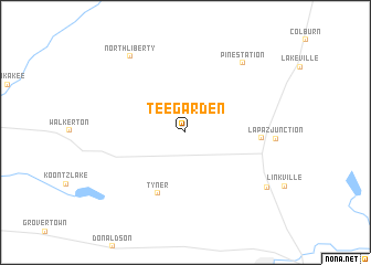 map of Teegarden