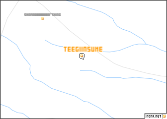 map of Teegiin Süme